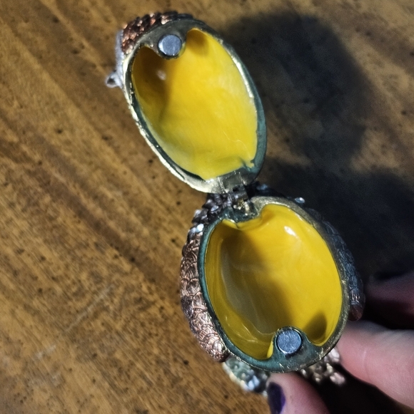 Enamel Owl Trinket | Jewelry Box Collectible - Picture 3 of 6